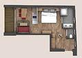 Floor plan of Apartment Murmli (no. 10)
