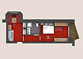 Floor plan Apartment Bambi (no.12)