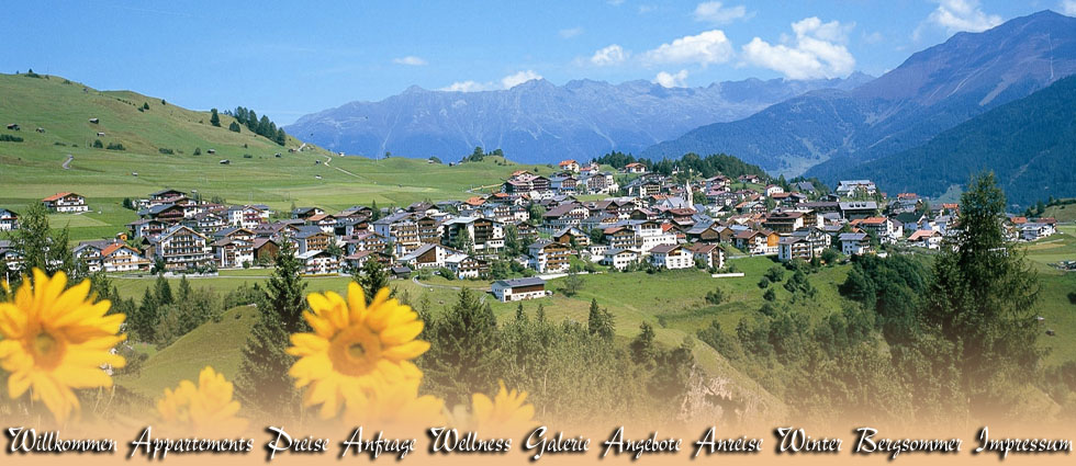 Appartements Ferienwohnungen und Zimmer im Haus Pedross in Serfaus am Sonnenplateau in Tirol